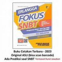 Image of Erlangga Fokus SNBT (seleksi Nasional Berdasarkan Tes